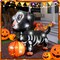 Fall Halloween Inflatables Day of The Dead Outdoor Decorations